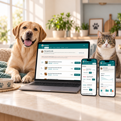 PetMealMate: Receitas, Monitoramento de Saúde e Lembretes para Cães e Gatos